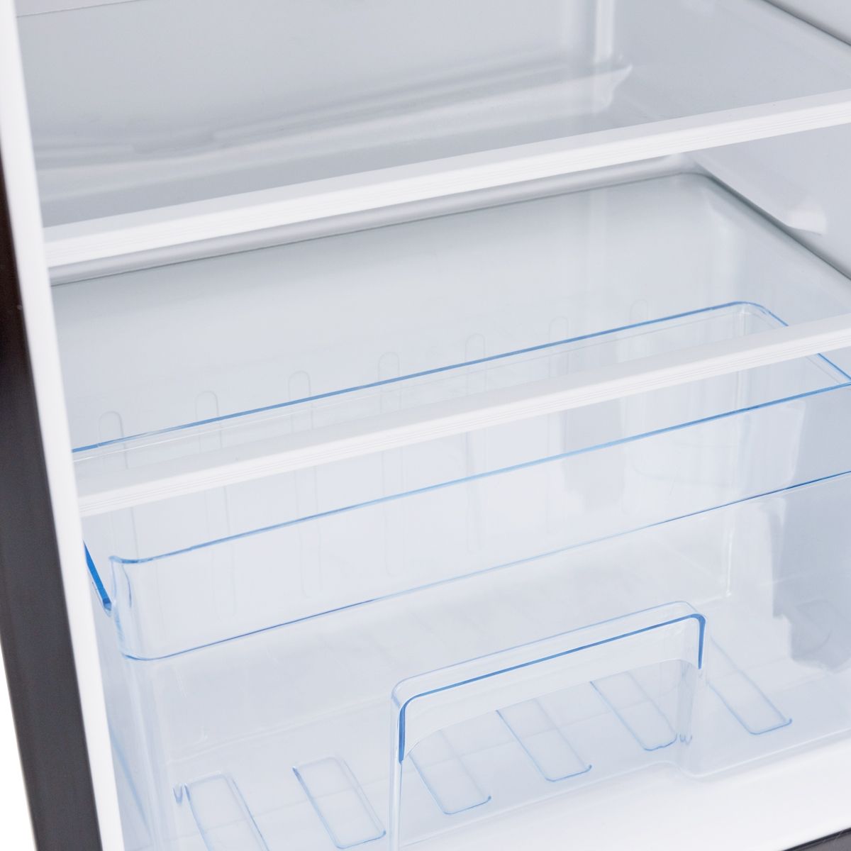 Built-in Table Top Refrigerator 91L Mini-bar Low Noise Level 3 Shelves, 48.5x44.5x83.5cm, Black -
