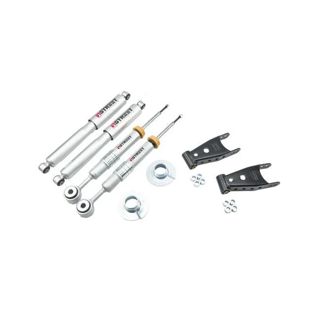 BELLTECH 935SP LOWERING KITS Front And Rear Complete Kit W/ Street Performance Shocks 2004-2008 Ford F150 ((All Cabs) 4WD) +2 in. to -2 in