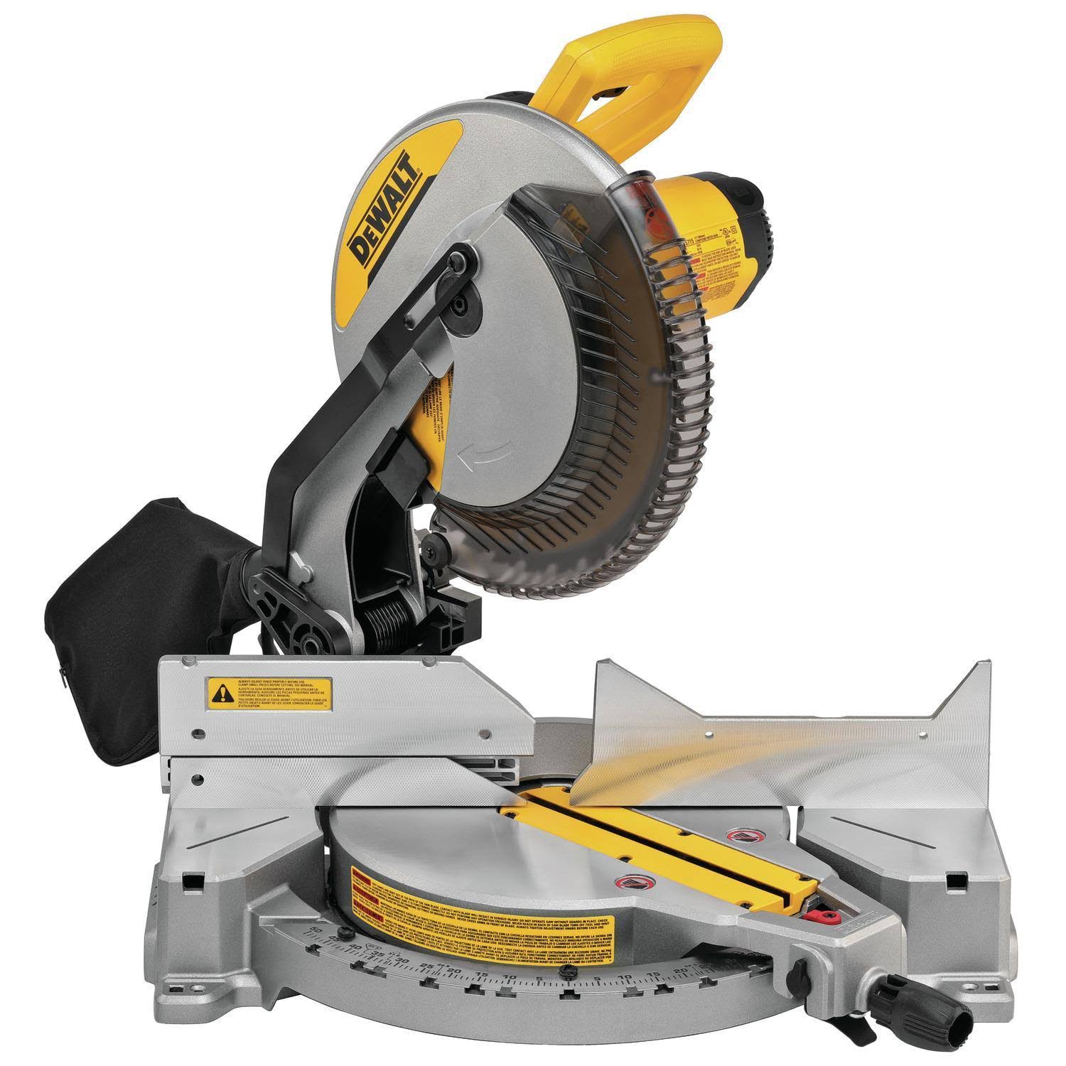 DeWalt DWS715 12" Single Bevel Compound Miter Saw 15 Amp - Product image 1
