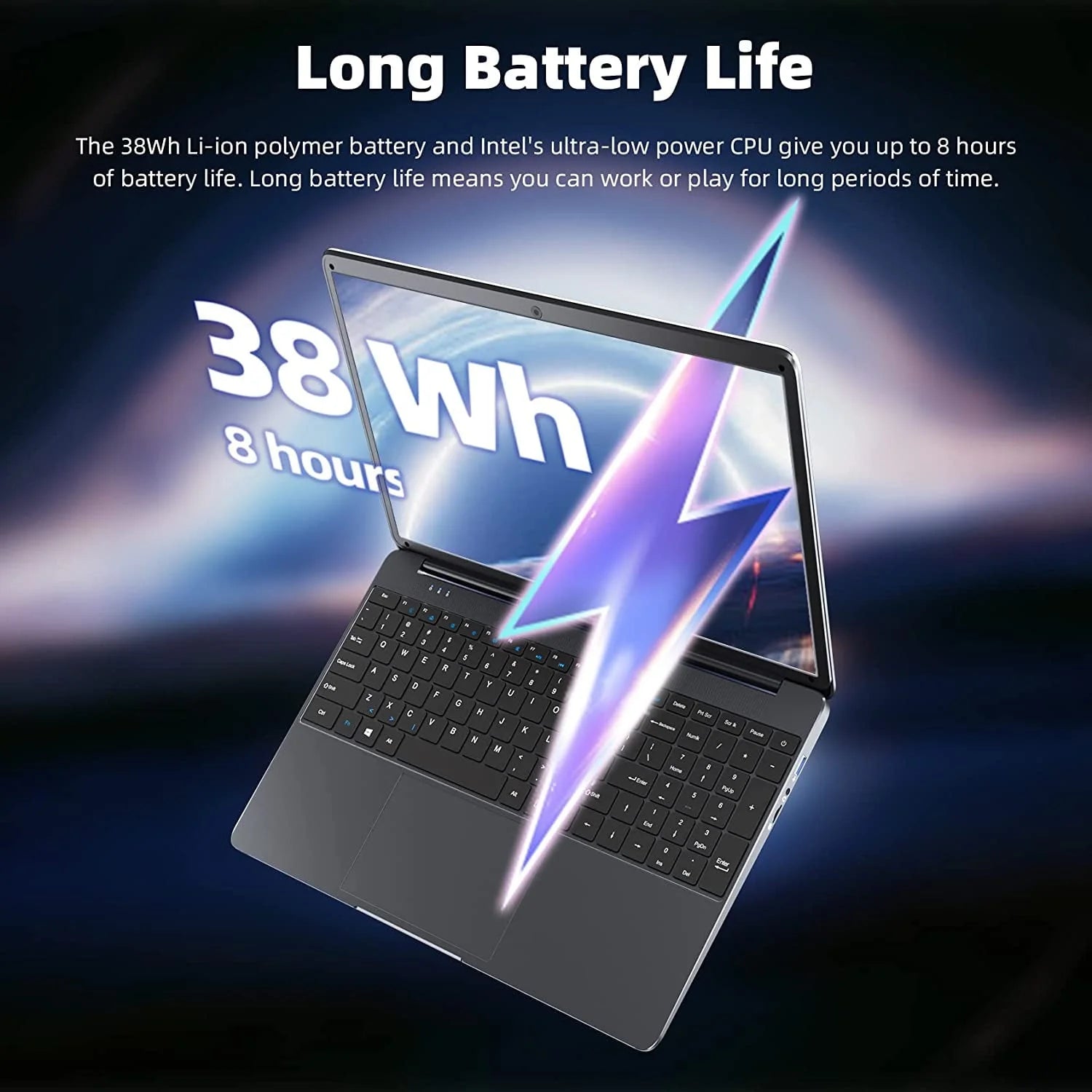 SGIN 15.6 in Laptop 12GB DDR4 512GB SSD Windows 11 with Intel Celeron N5095A Full HD 1920x1080 - Product image 5