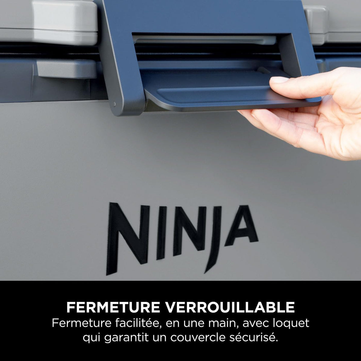Ninja FrostVault Hard Cooler Premium Cooler, Keeps Ice for Up to Days, Built-in Dry Storage Drawer at Fridge Temperature