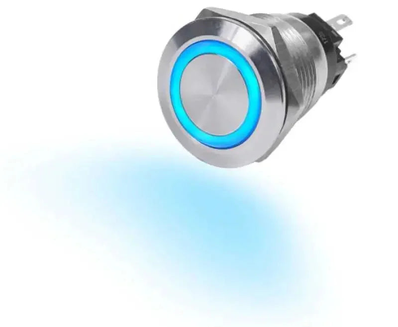 4160BSS Blue Sea Switch Button Ss 10A Off-On Blue