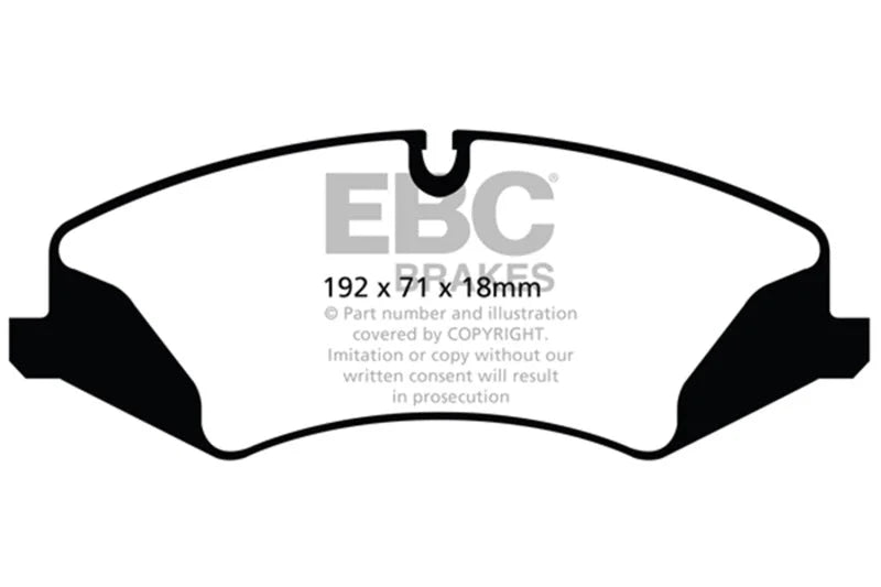 EBC - Front Yellowstuff Pad PN DP42123R