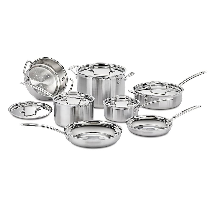 Cuisinart Multi Clad Pro 12 Piece Stainless Steel Cookware Set - Product image 1