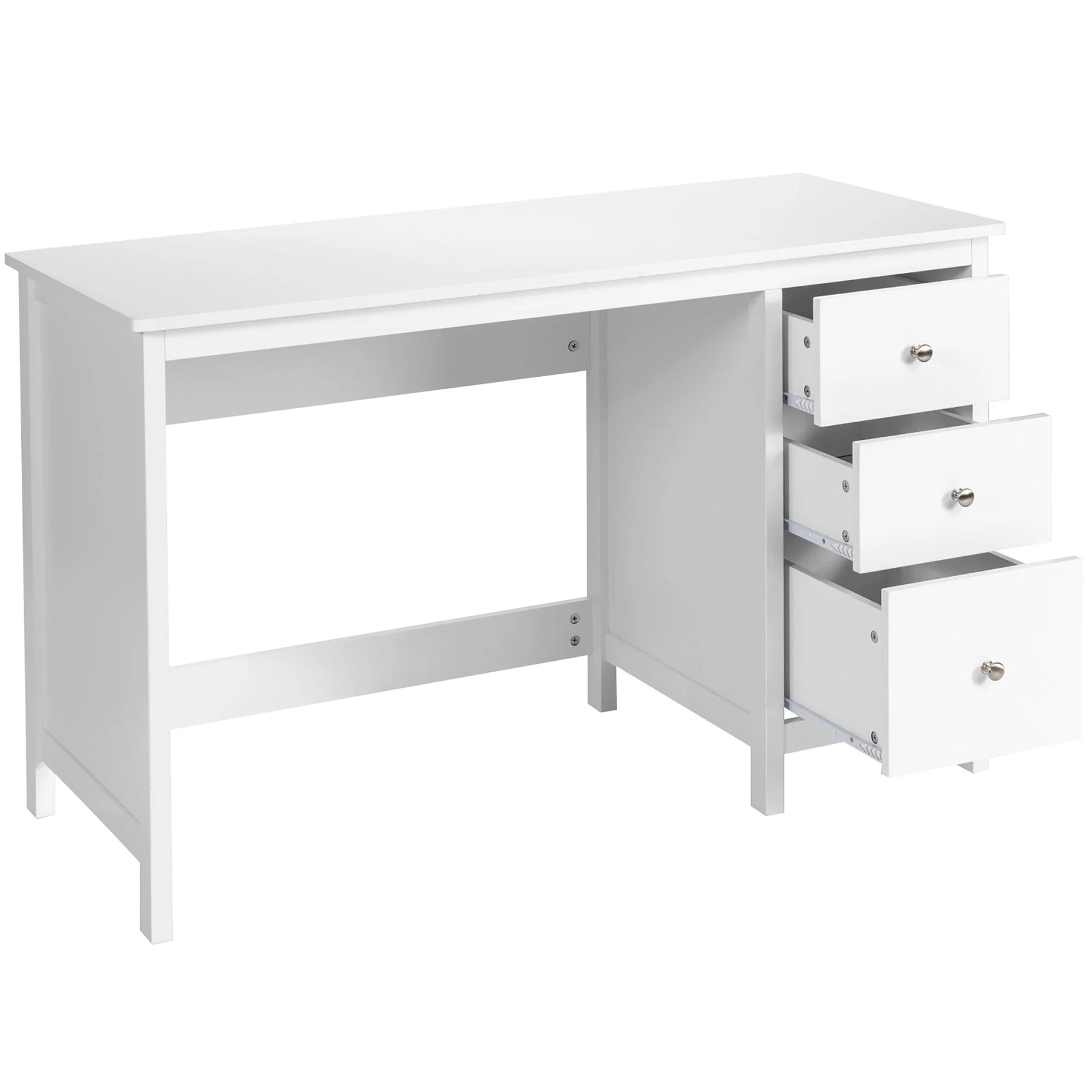 Computer Desk Study Writing Desk Home Office Workstation with 3 Drawers Black - Product image 32