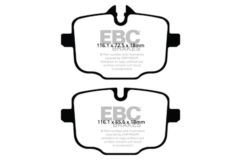 EBC - Rear Bluestuff Pad PN DP52089NDX