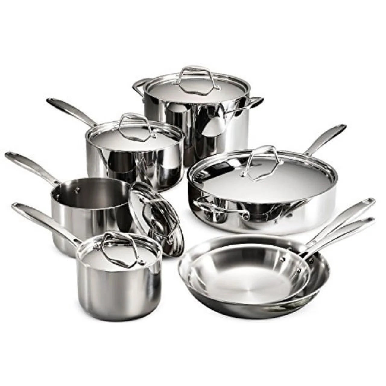 Tramontina Stainless Steel 12pc Cookware Set - Product image 2