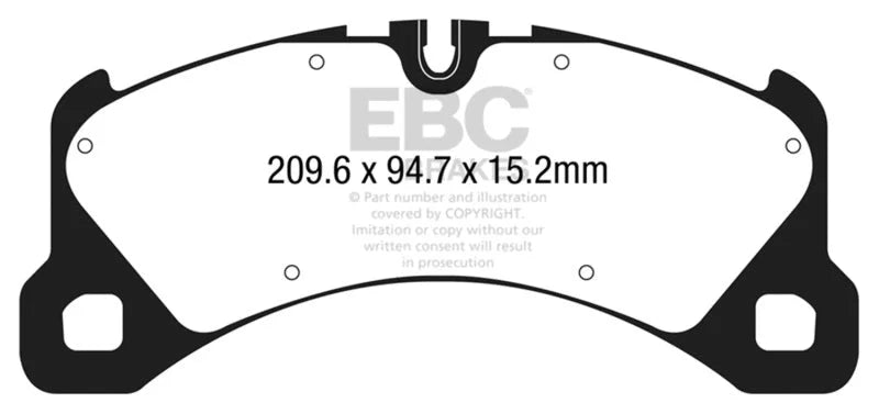 EBC - Front Yellowstuff Pad PN DP42203R