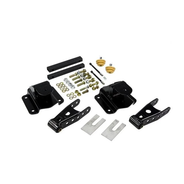 BELLTECH 6584 SHACKLE & HANGER KIT 4 in. Drop Leaf Spring Shackle & Hanger Kit (Front Hanger/Rear Shackle) 1994-1999 Dodge Ram 1500 Ext Cab