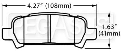 Hawk Performance HB434 Series Brake Pad