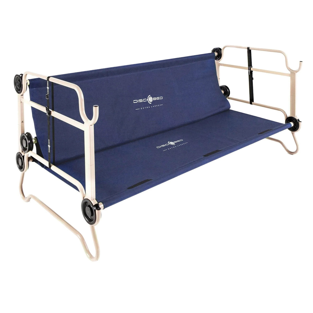 Disc - O - Bed XL Cam - O - Bunk Benchable Double Cot with Storage Organizers, Navy - Product image 7