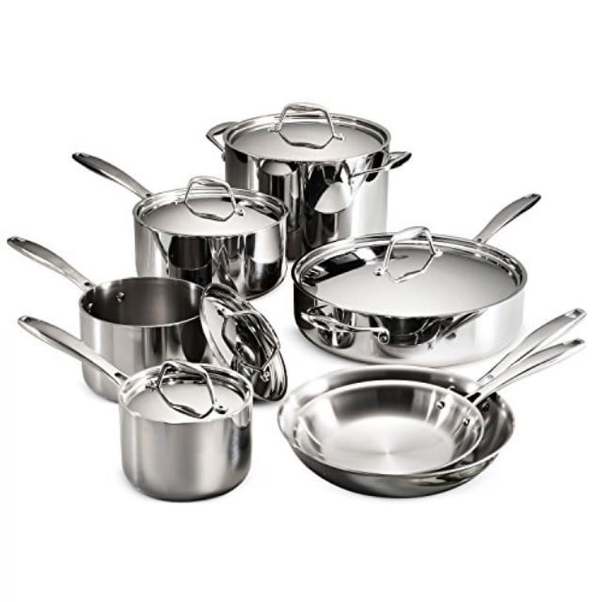 Tramontina Stainless Steel 12pc Cookware Set - Product image 1