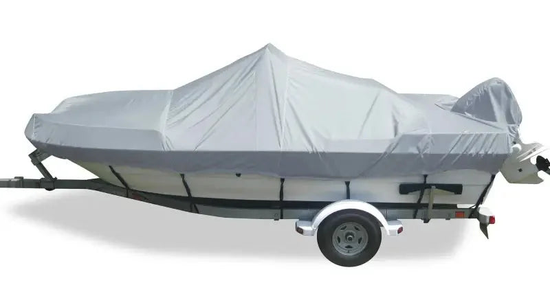 Carver 71019P-10 Boat Cover Ccb-19 Pg Gray
