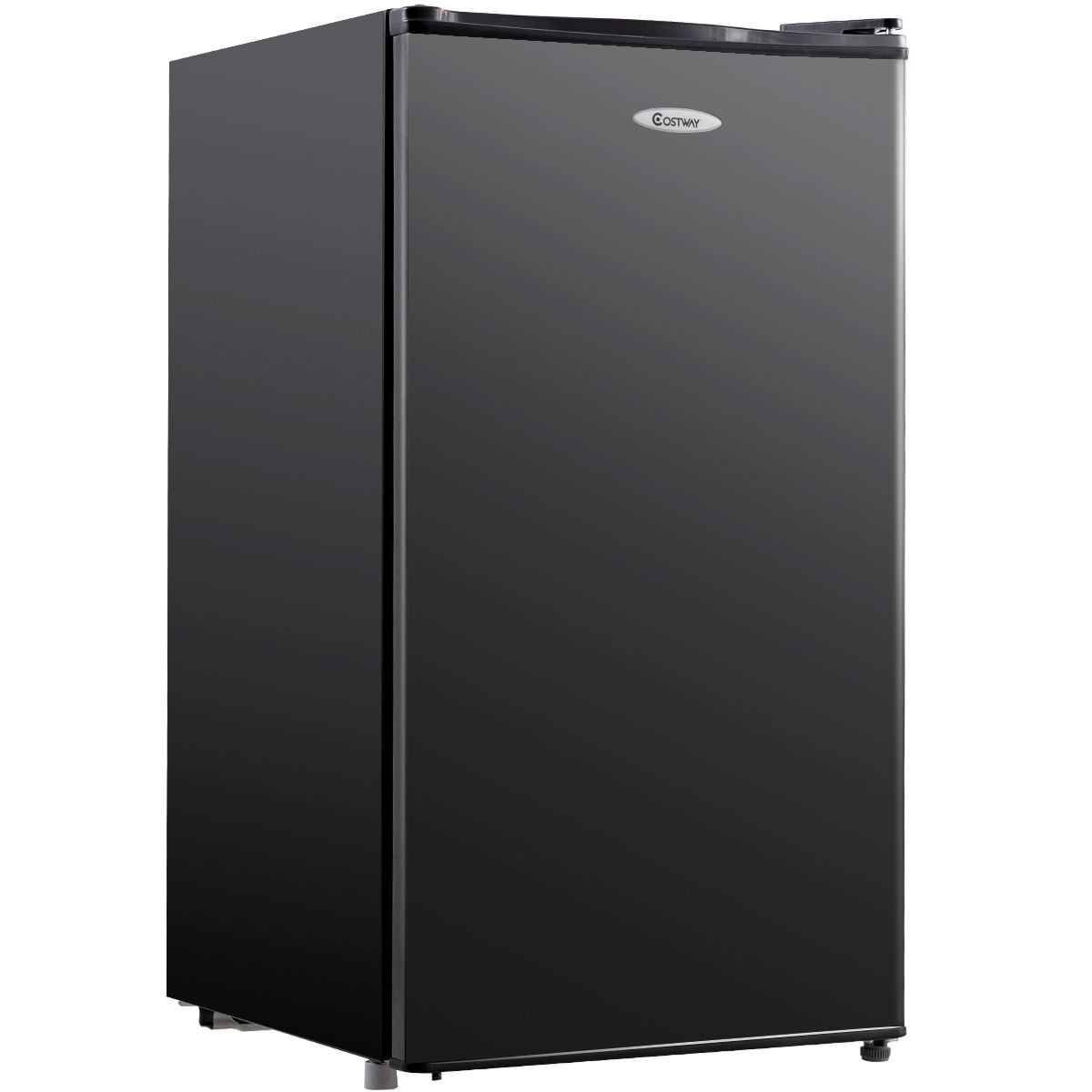 Built-in Table Top Refrigerator 91L Mini-bar Low Noise Level 3 Shelves, 48.5x44.5x83.5cm, Black -
