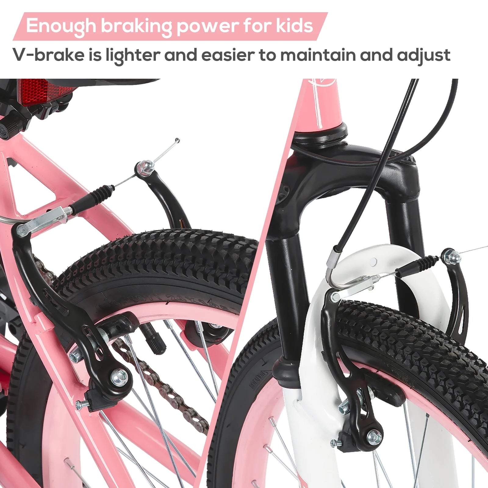 Hiland 24 in Mountain Bike, Front Suspension Fork Bicycles for Adults Multiple Colors
