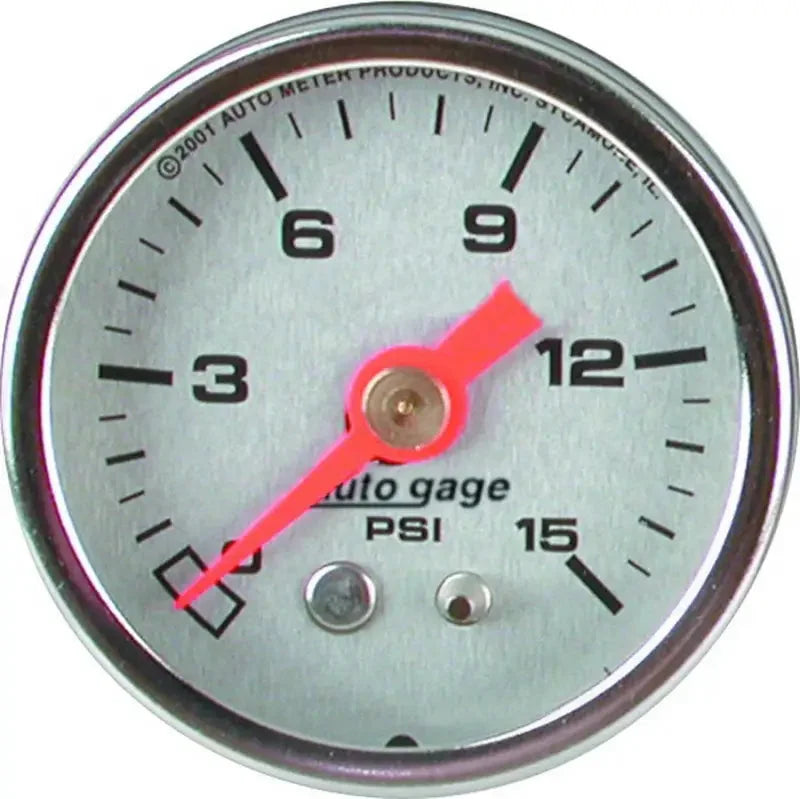 2178 Auto Meter Products Gauge Fuel Pressure 1-1/2 Inch