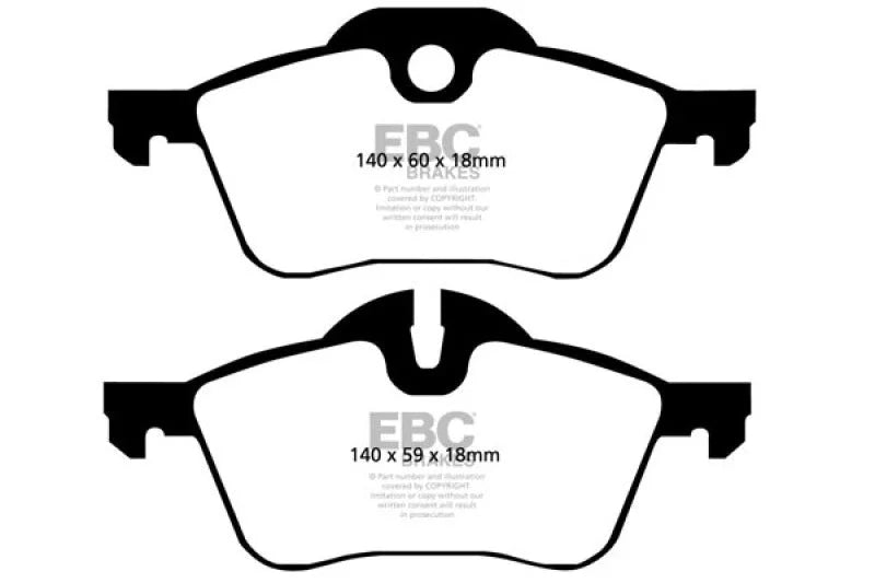 EBC - Front Yellowstuff Pad PN DP41388R