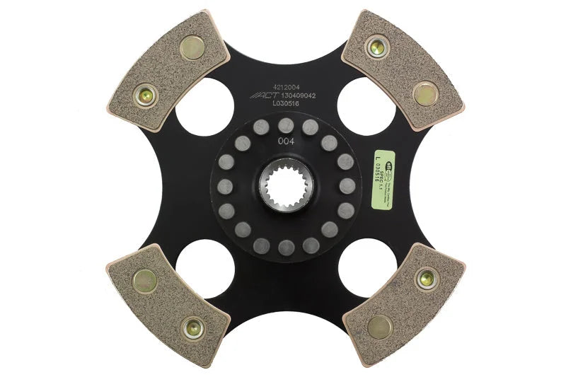 ACT 4212004 - 1989 Honda Civic 4 Pad Rigid Race Disc