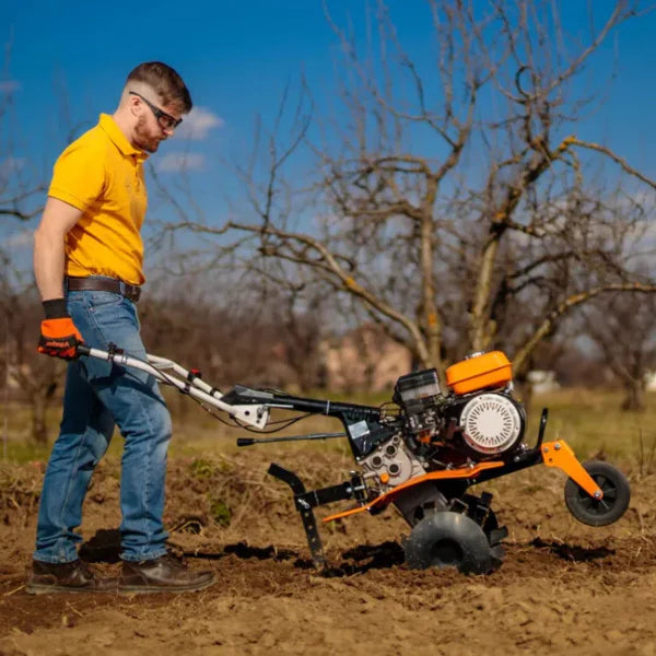 Powerful thermal tiller 212 cm, 80 cm wide. -