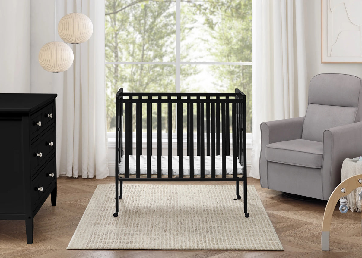 Delta Children Lee Portable Folding Mini Crib with 1.5 - Inch Mattress - Greenguard Gold Certified - Product image 42