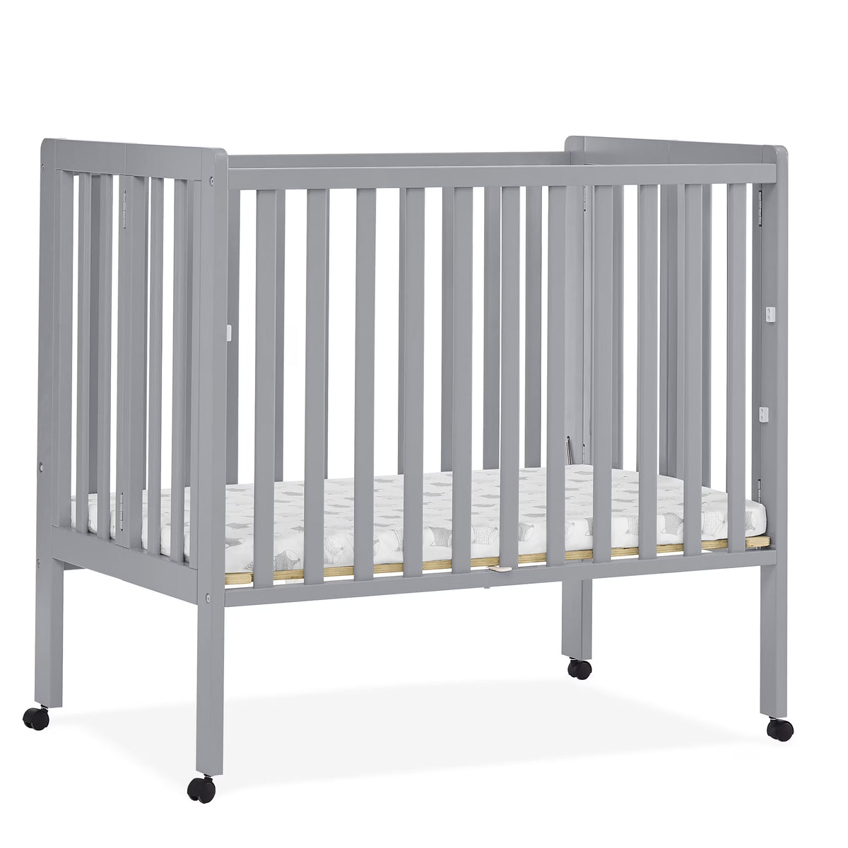 Delta Children Lee Portable Folding Mini Crib with 1.5 - Inch Mattress - Greenguard Gold Certified - Product image 3