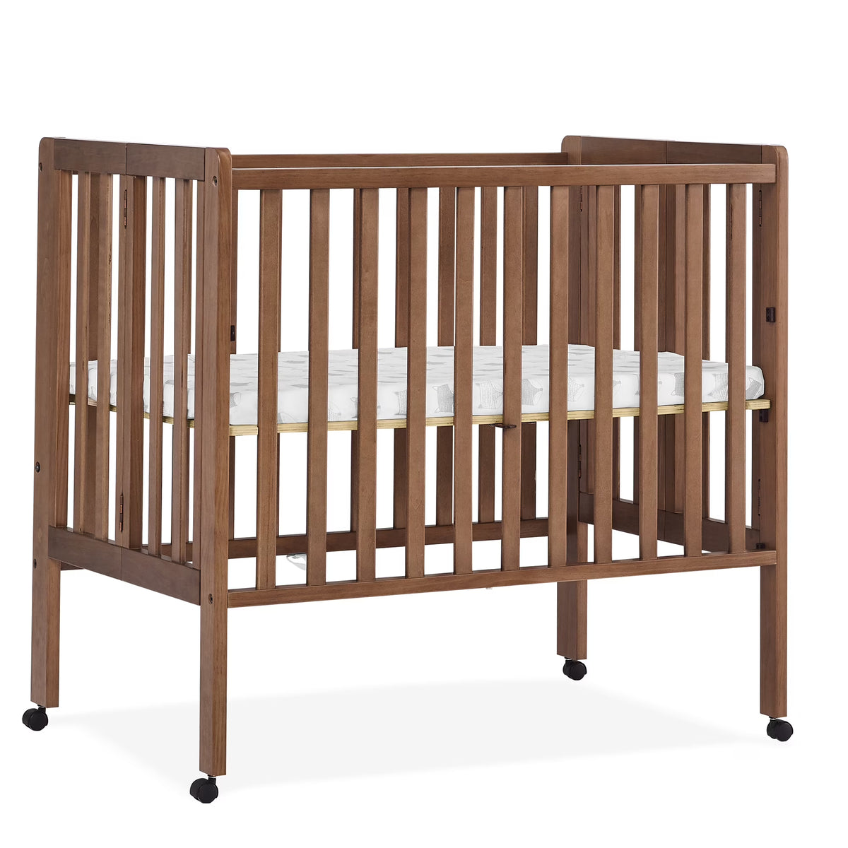 Delta Children Lee Portable Folding Mini Crib with 1.5 - Inch Mattress - Greenguard Gold Certified - Product image 5