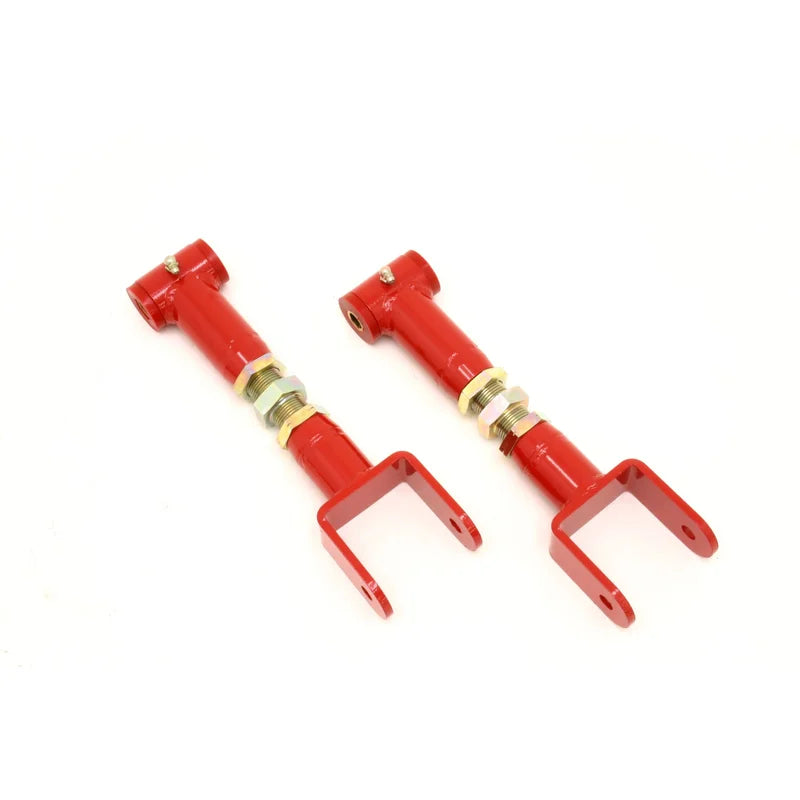 BMR Suspension Upper Control Arms, DOM, On-car Adjustable, Poly Bushings, Standard Length BMR-UTCA002-1R