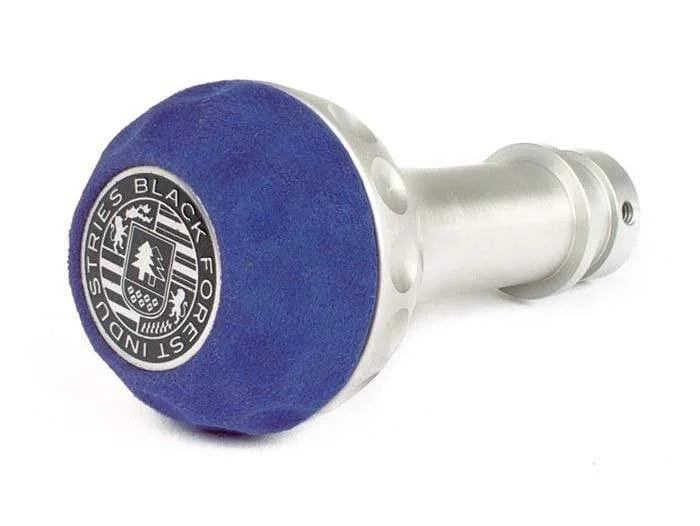 BFI Heavy Weight Shift Knob - Golf Ball - Blue Alcantara (VW/Audi Fitment)