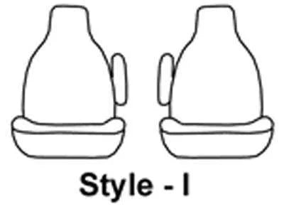 SS2299PCGY Covercraft Seat Cover Seat Style I - Bucket With Molded