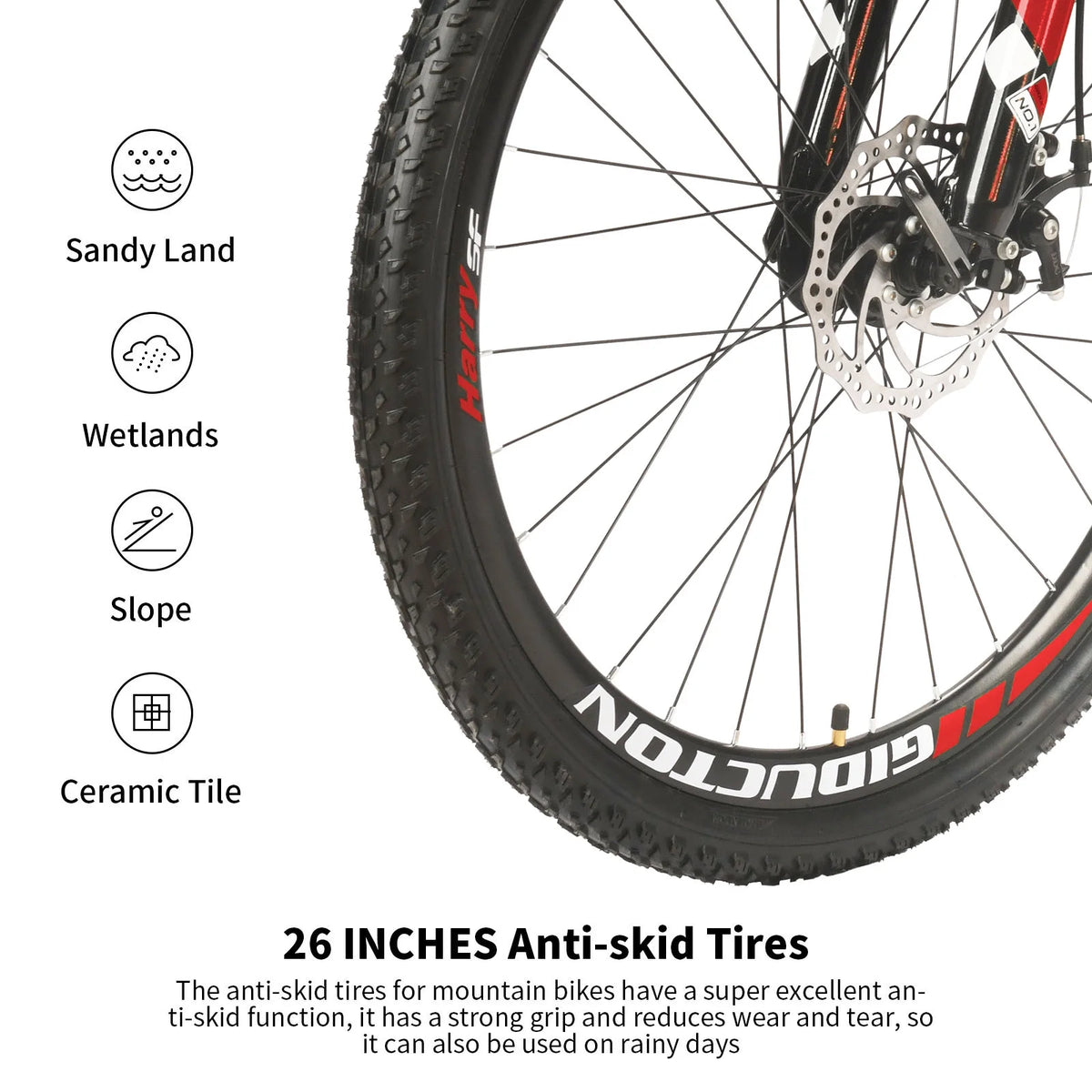 26"full Suspension Folding Mountain Bike 21 Speed 17" Foldable Frame Bicycle Men or Women MTB for Afult - Product image 9