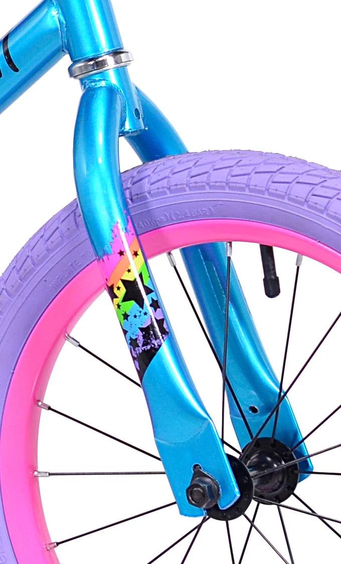 18" Let You Be You Girl'S Bike, Blue/Purple/Pink - Product image 3