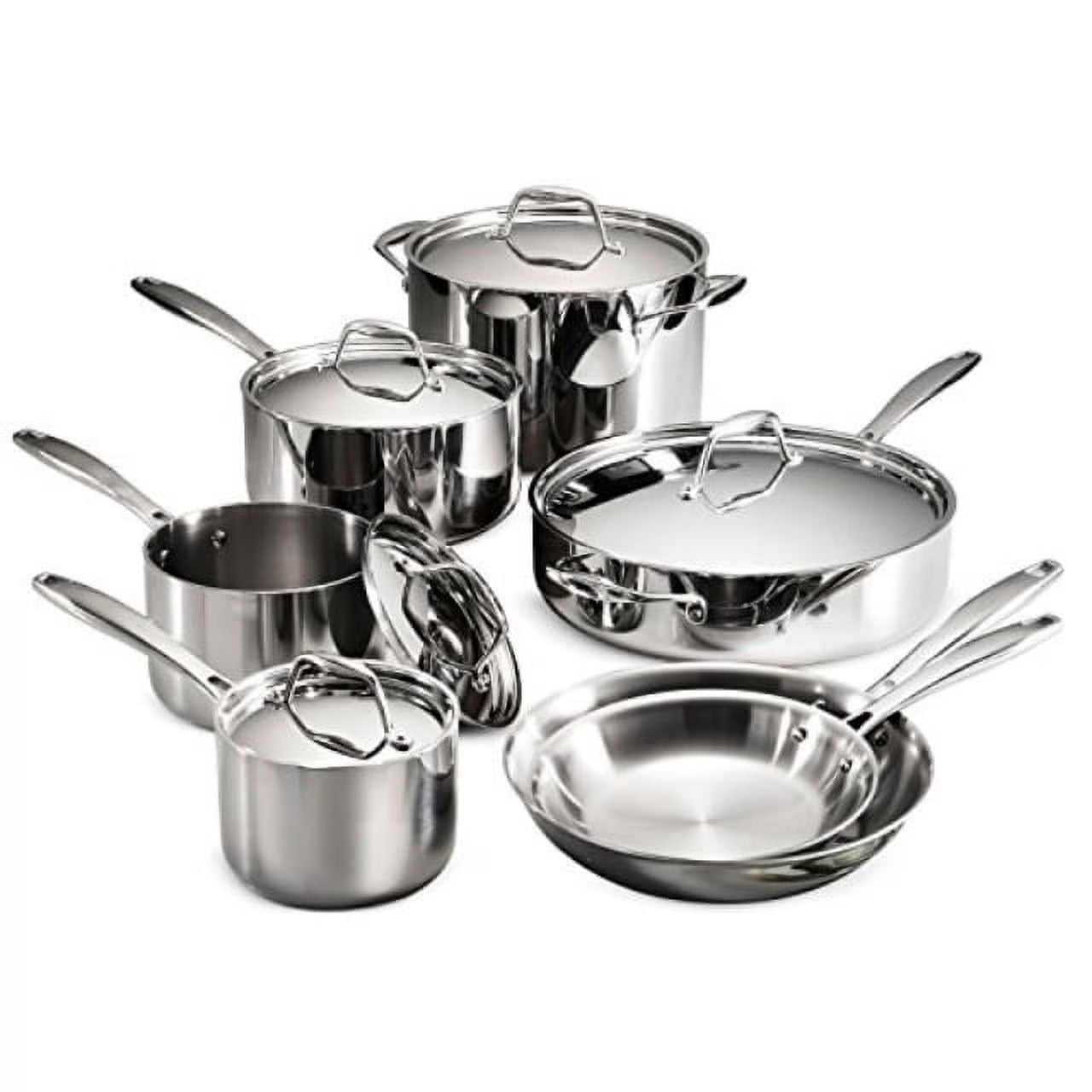 Tramontina Stainless Steel 12pc Cookware Set - Product image 1