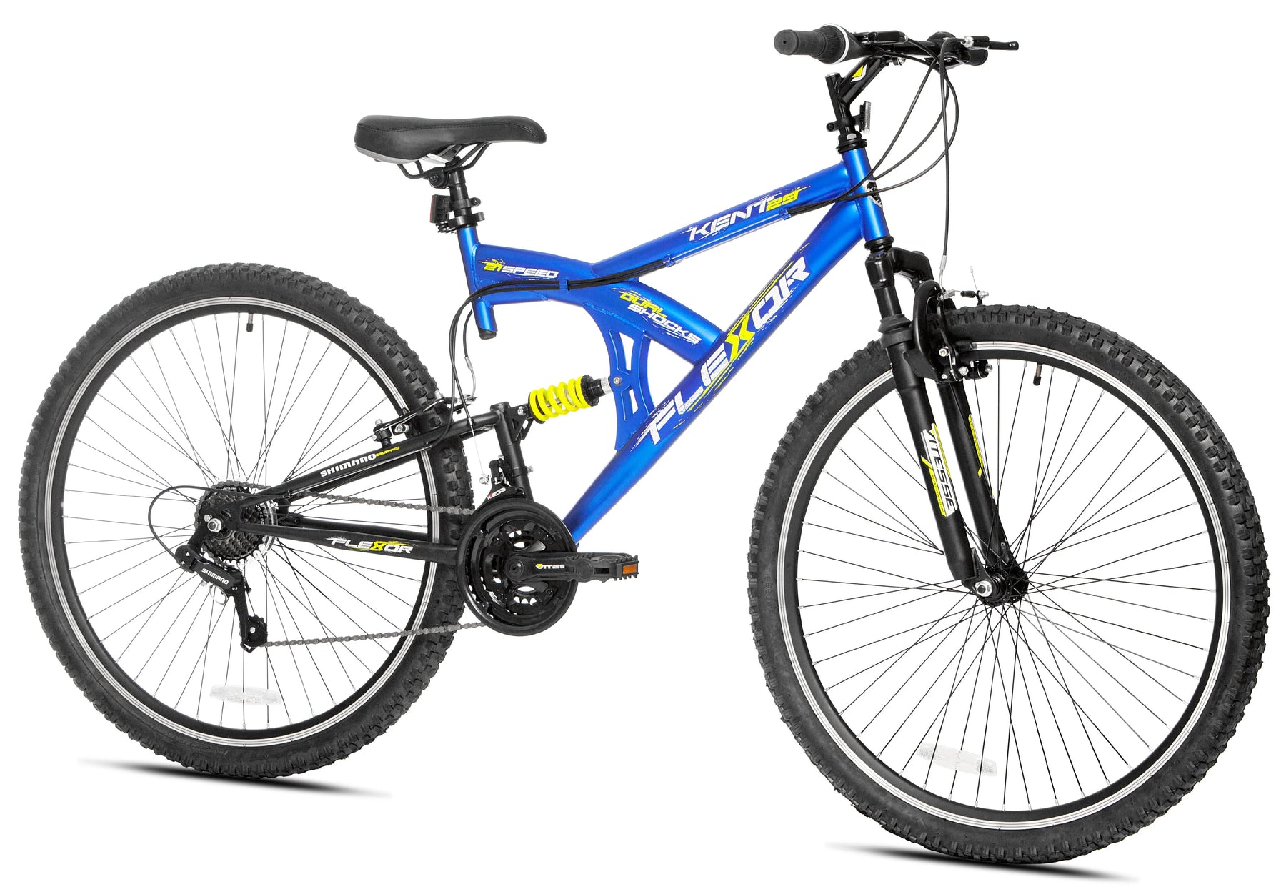29" Kent Flexor Dual Suspension Mountain Bike, Adult Ages 14+, Blue - Product image 2