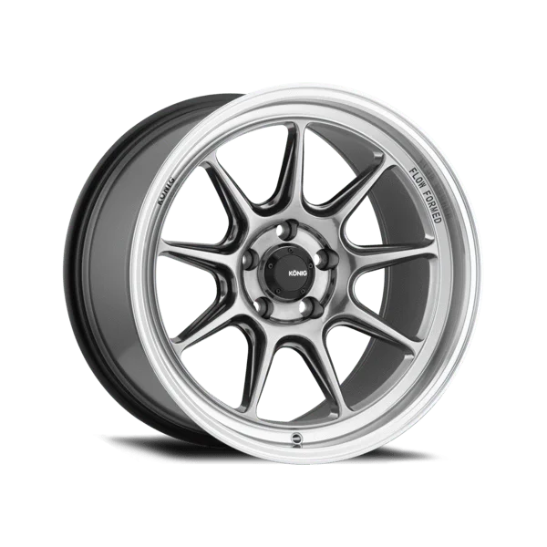 Konig Countergram 18" 5x112 Hyper Chrome/Machined Lip