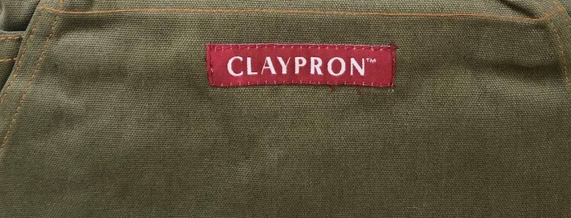 Claypron Artist Kitchen Apron (Olive Green) - Product image 1