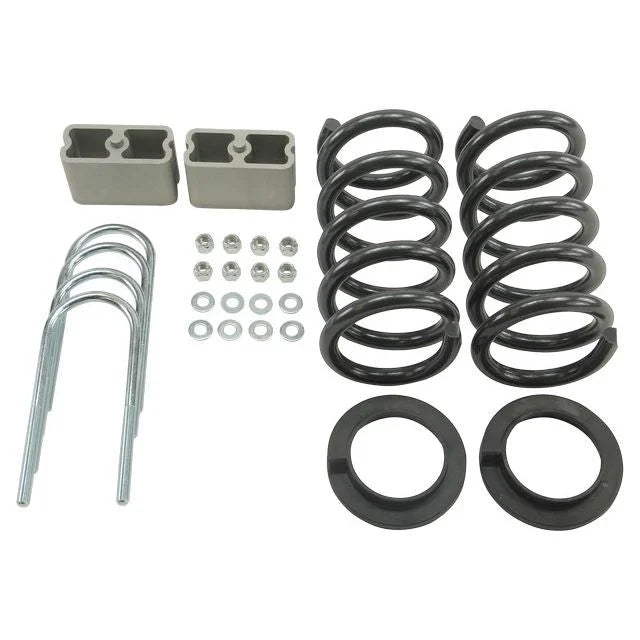 BELLTECH 627 LOWERING KITS Front And Rear Complete Kit W/O Shocks 1998-2003 Chevrolet Blazer/Jimmy 6 cyl. (except Extreme) 2 in. or 3 in